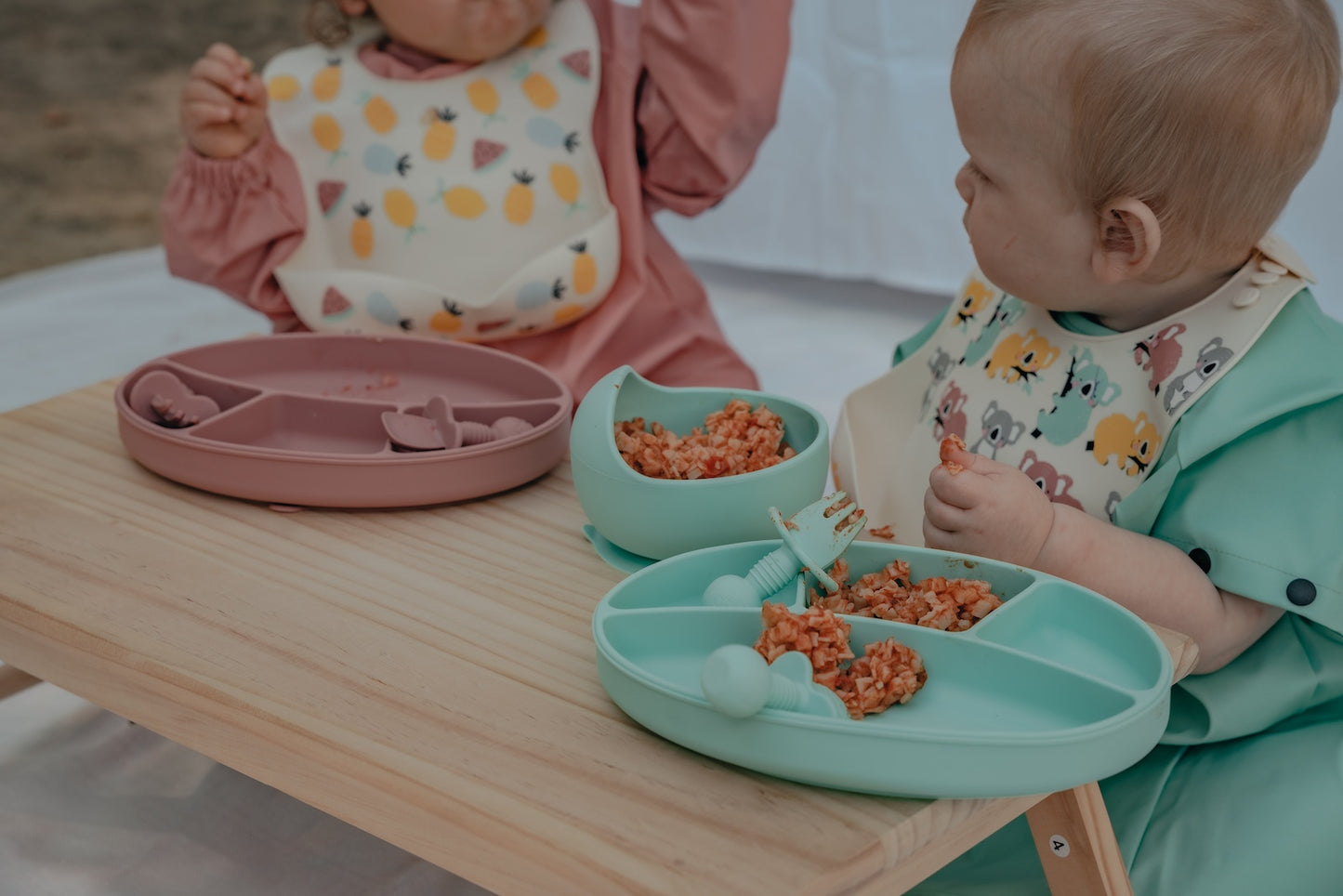 5 Piece Silicone Feeding Set