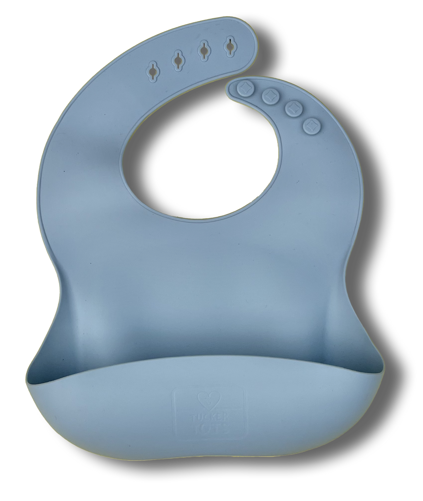 Silicone baby feeding bib